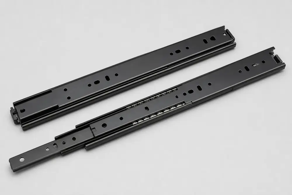 45mm three-section drawer slide